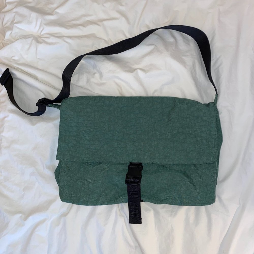 BAGGU Messenger Bag Green